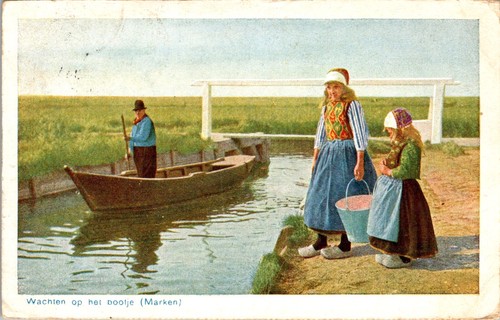 1925 marken folk costume punt - 1925,