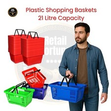 Plastic Shopping Baskets with