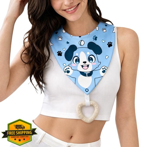 Littleforbig adult bib blue - littleforbig,