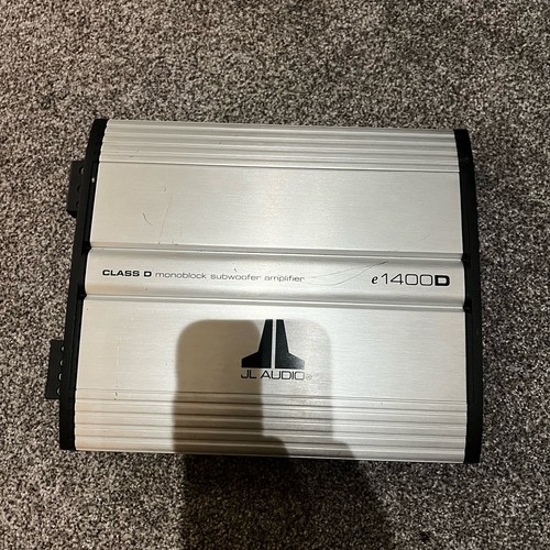 Audio e1400d car - jl, amplifier
