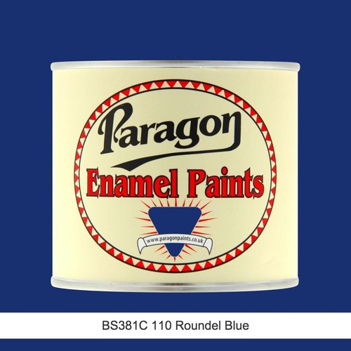 Record vice blue enamel paint - vice,