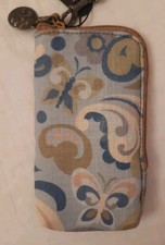 Jim Shore Designs Wristlet Purse/phone Holder Floral/butterfly design NEW Tagged