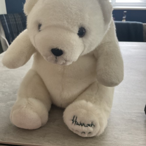 Harrods 1989 xmas teddy polar - teddy,
