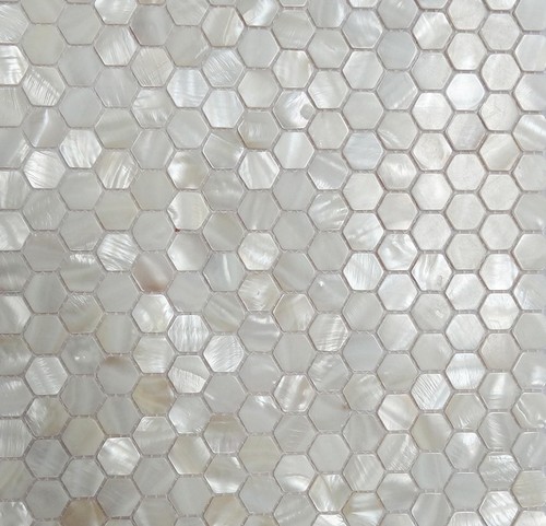 11pcs white hexagon shell - 11pcs,