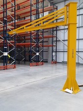 Jib Crane Yaplex complete with Demag Electric Chain Hoist 1000kg Overbraced 1T