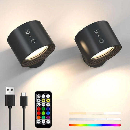 Rechargeable led wall sconce - wall,