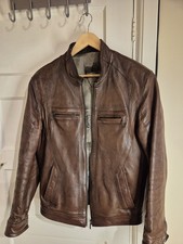 Men's Leather Jacket Brown