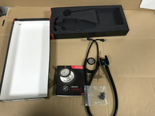 3M Littmann Cardiology IV Diagnostic Stethoscope Black Finish Chestpiece New
