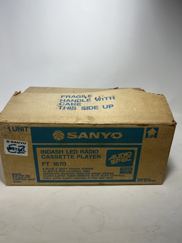 Vintage new sanyo - sanyo, ft-1670