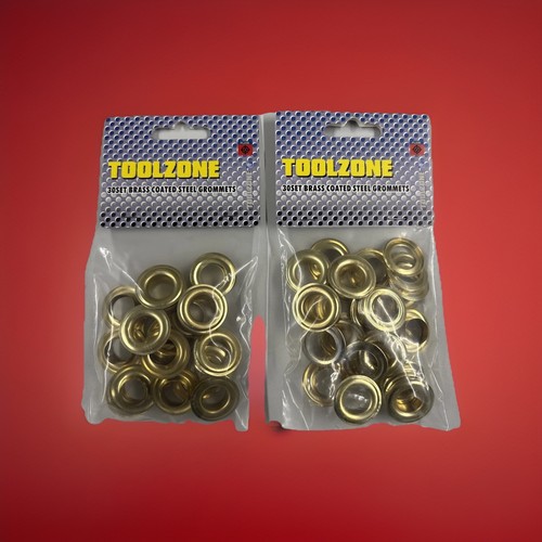 60pc brass coated eyelets - 60pc,