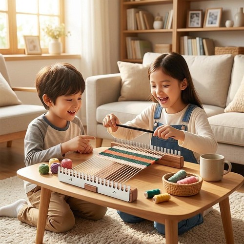 Wooden frame knitting loom - knitting,