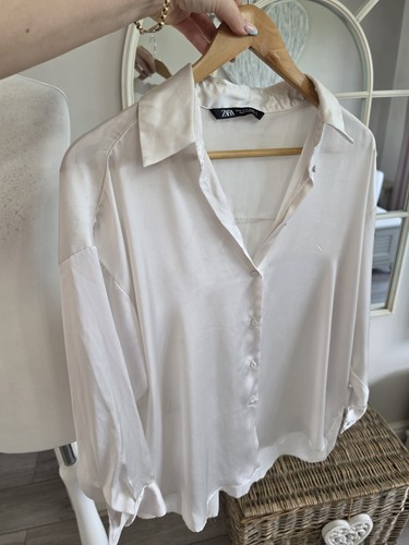 Zara ivory satin style - satin,