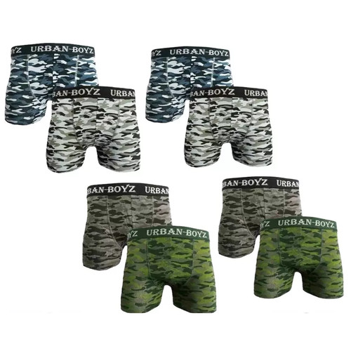 Multipack camouflage boxer - camouflage,