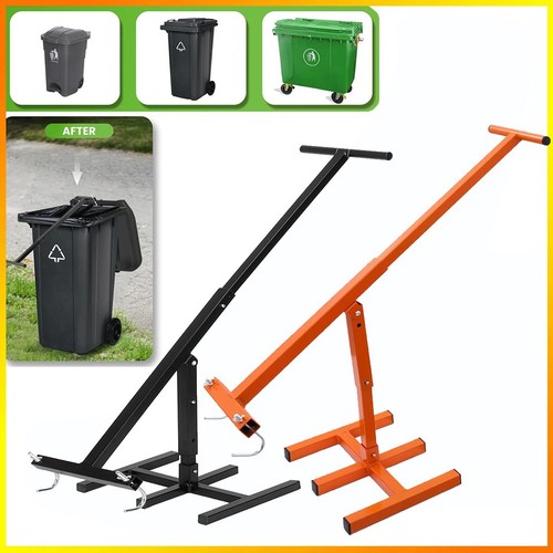 Wheelie bin compactor press - bin,