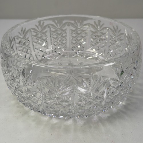 Vtg clear cut crystal - vtg, 8in
