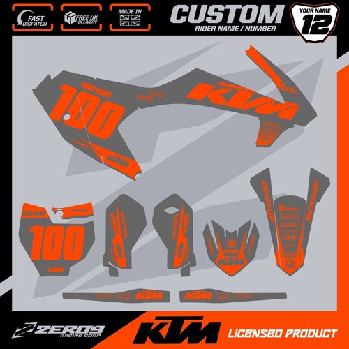 Ktm motocross graphics - motocross,