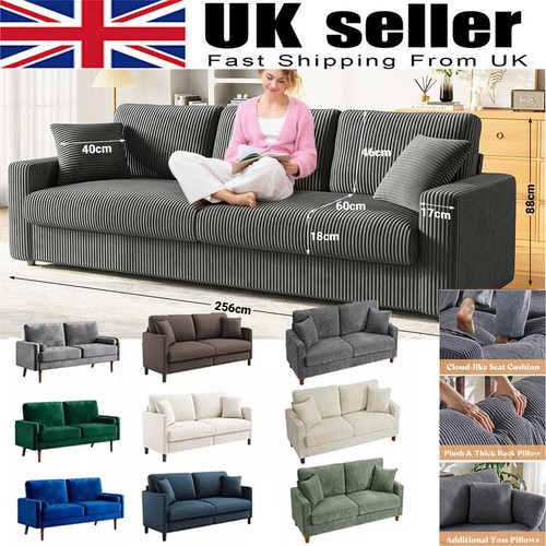 Seater corduroy sofa jumbo - corduroy,