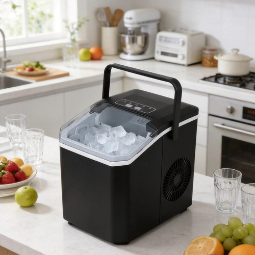 Portable ice maker - ice,