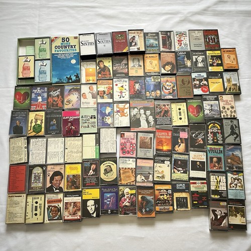 Vintage cassette tapes music - cassette,