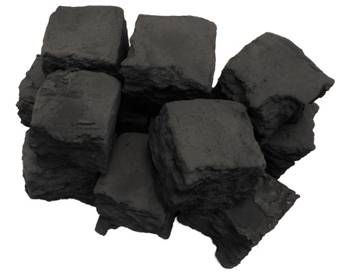 Gas fire coals living flame - fire,