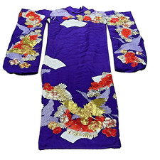 Japanese Wedding Kimono Uchikake Handmade Embroidered Lined Traditional Cultural