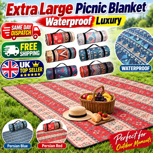 Extra large picnic blanket - large,