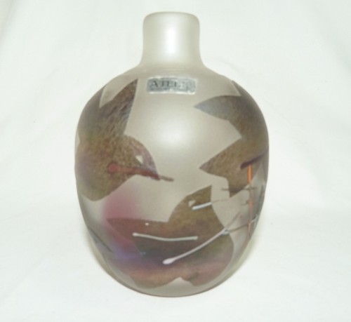 Bertil vallien art glass - bertil, vase