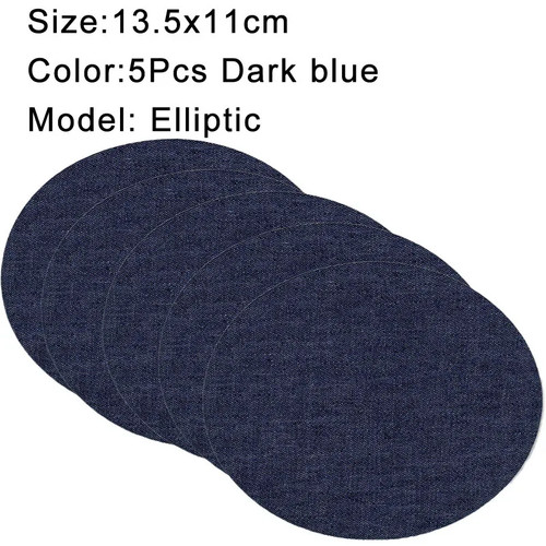 5pcs denim repair patches - denim,