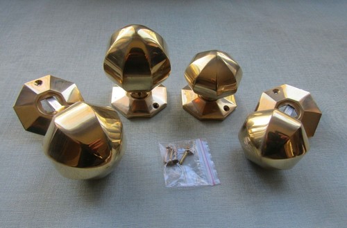 Door knobs solid brass - door,
