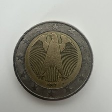2 euro german coin from 2002