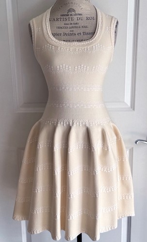 Nwt azzedine alaia cream - azzedine, &