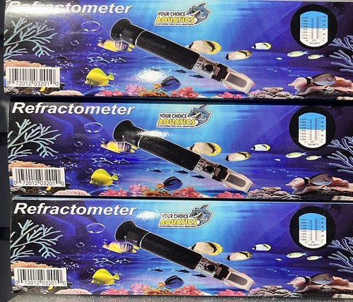 Salinity refractometer kit - salinity,