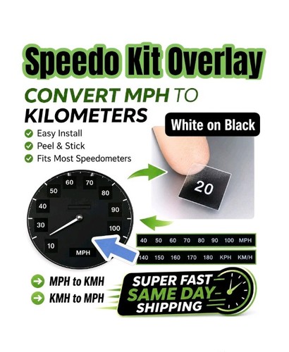 Speedo dash overlay conversion - overlay,