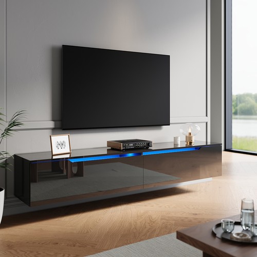High gloss floating led - gloss, tv