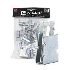K-Clip Roof Slate Repair Natural Slates Tile Invisible Galvanised Steel Clips