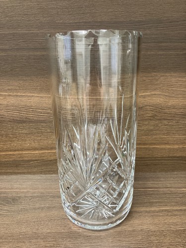 Tall cut glass - cut, crystal