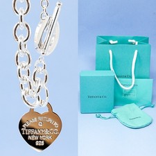 Tiffany Necklace Silver Heart