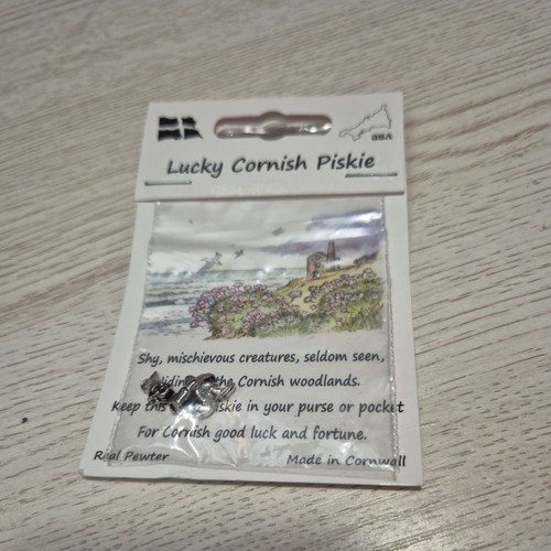 Lucky cornish piskie charm - cornish,
