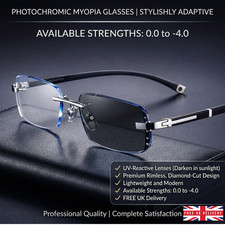 Photochromic Myopia Glasses