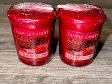2 Yankee Candle Votive Candles - Cranberry Chutney Burning Time 15hrs Each