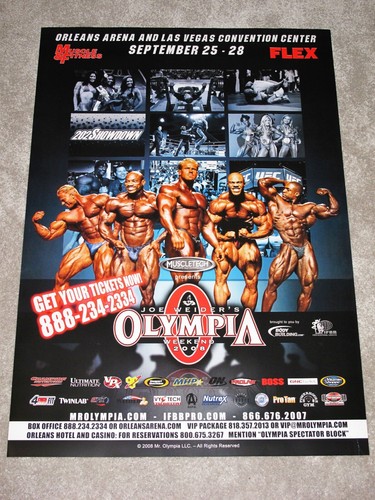 Olympia 2008 poster - poster,