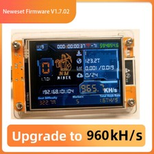 960KH/S Bitcoin Miner Lucky Miner Faster than Nerdminer BTC Crypto Solo Lottery