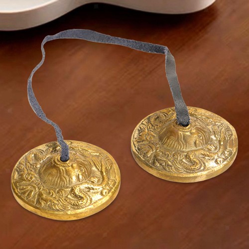 Tibetan tingsha cymbals 5cm - tingsha, 6.5cm
