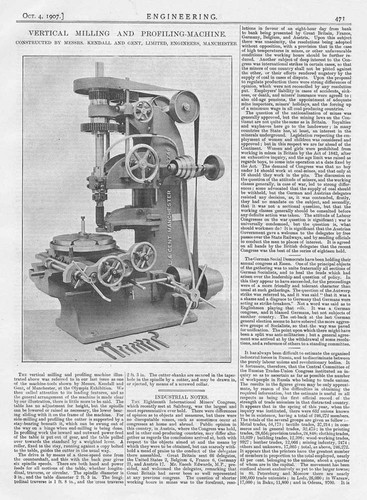 1907 antique engineering - 1907, print