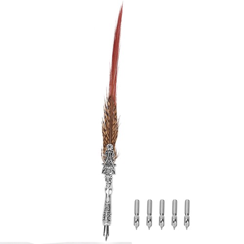 Feather pen wear resistant - feather, wear-resistant