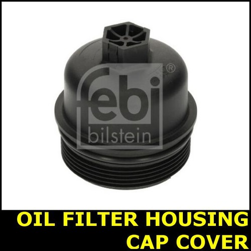 Oil filter housing cap - housing, cover