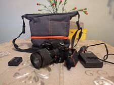 Sony Alpha A200 10.2MP Digital SLR Camera - Black With Sony DT 18-70mm Lens