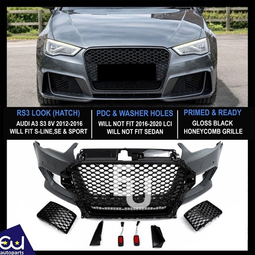Rs3 style front bumper - style,