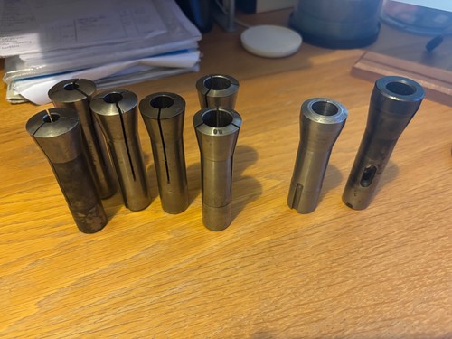 Bridgeport hardened collets - bridgeport, r8