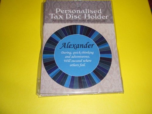 Tax disc holder - tax, magnetic